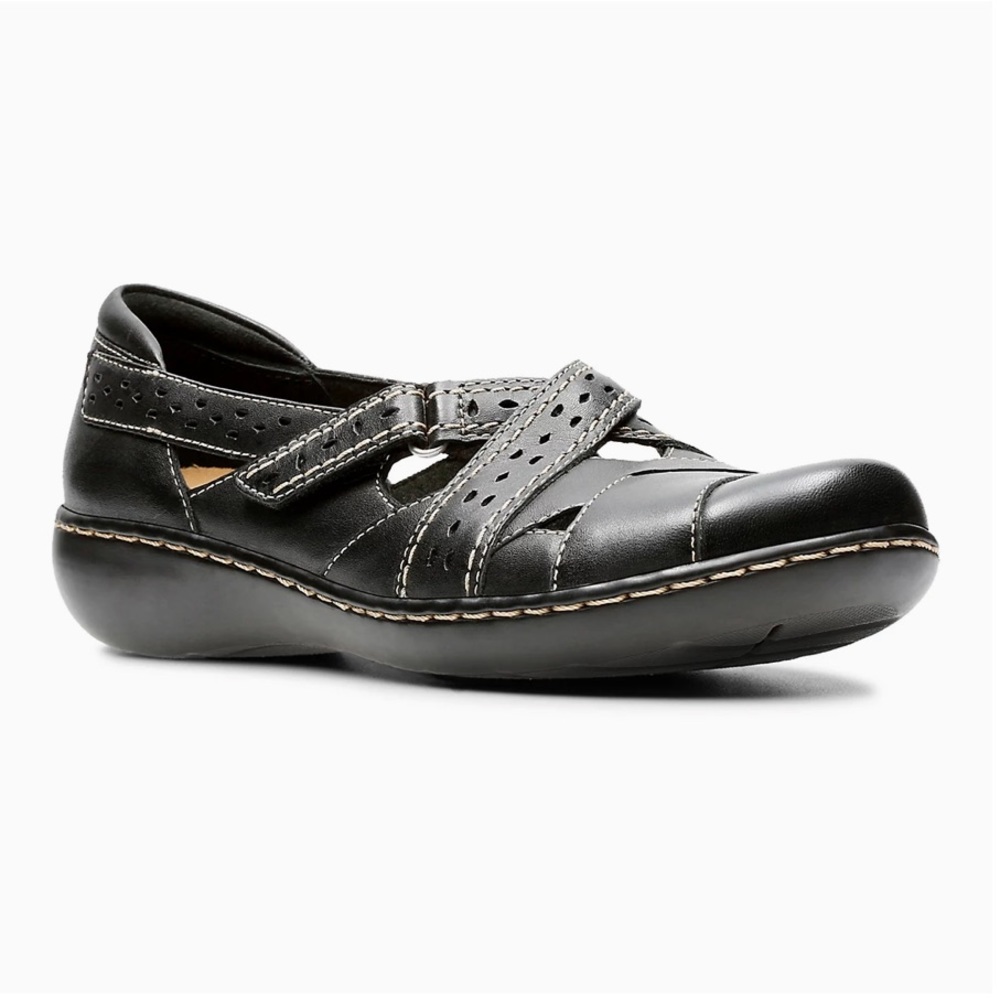 Clarks® Ashland Spin Q Women's Shoes, Black, Size 10N